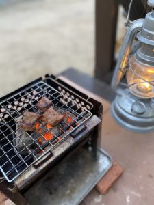 カマド型焚火台