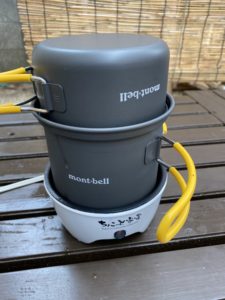 モンベルのクッカー