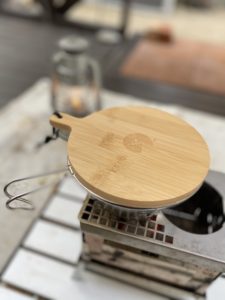 シェラカップでお米を炊く