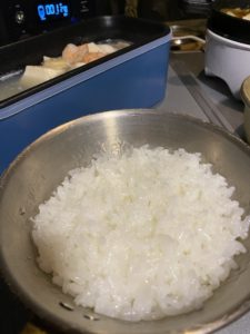 お米の炊飯