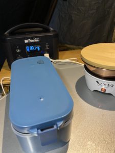 ヒューマンスマート500で調理