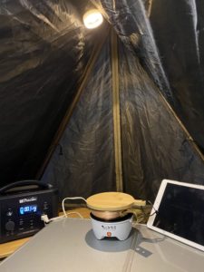 朝ご飯の前のお茶