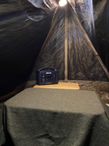 おこもりキャンプのコタツ