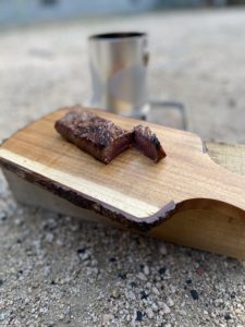 モモ肉のステーキ