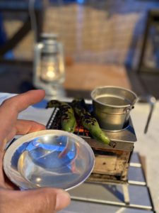 B-6君でおうちキャンプ