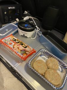 車中飯の材料