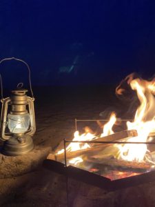 焚き火