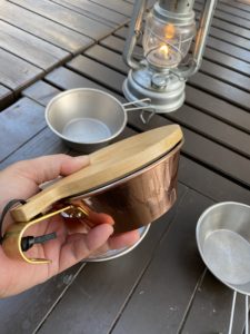 シェラカップの蓋