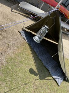 おうちキャンプの様子