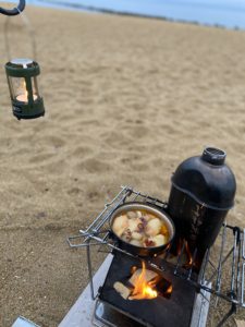 ランタンに点灯