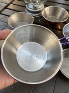 キャプテンスタッグのシェラカップ