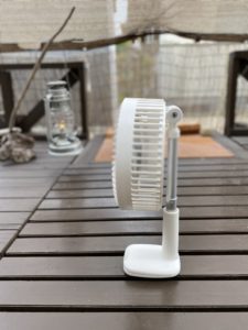 クリップ収納ファン