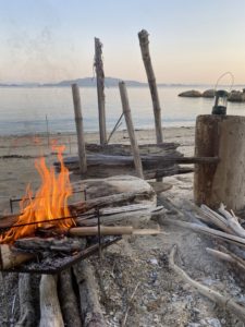 カヤックキャンプ