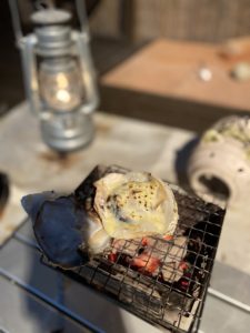 岩ガキのチーズ焼き