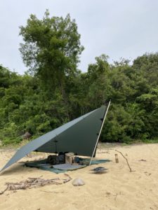 DDタープのダイアモンド張り