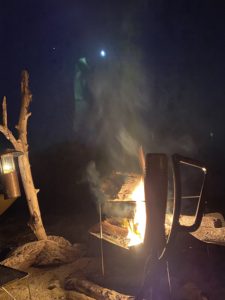 焚き火