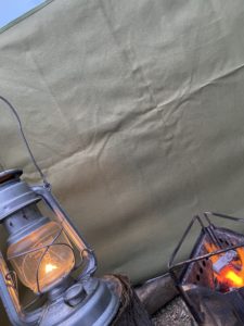 おうちキャンプの風景