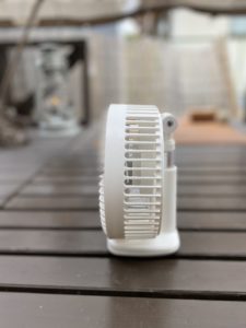 クリップ収納ファン