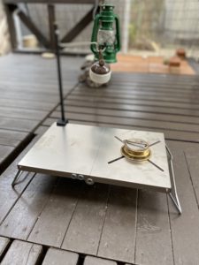 ハイマウントのミニランタンスタンド