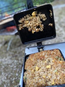 バウルーで冷凍チャーハン