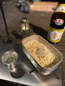 カニ味噌パスタ