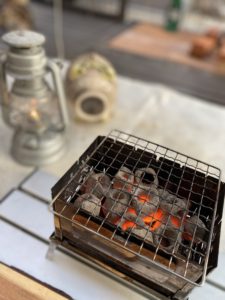 B-6君の火起こし