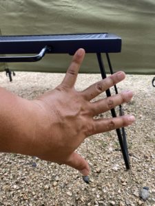 ヨーラーのメッシュテーブル