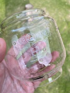 フュア―ハンドランタンのホヤ