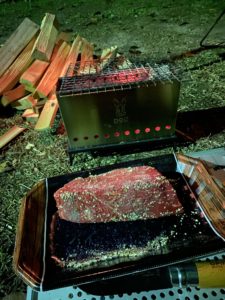 プチもえファイヤーでローストビーフ