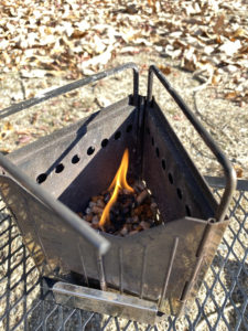 ペレットの燃焼