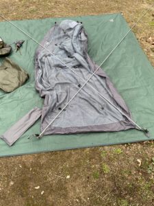 バンドックソロドームを間違って設営するときのミス例