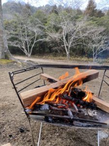 焚き火