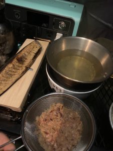 かつお節でだしを取る