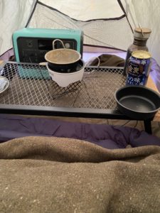 BUNDOK(バンドック)ソロドームの中でおこもりキャンプ