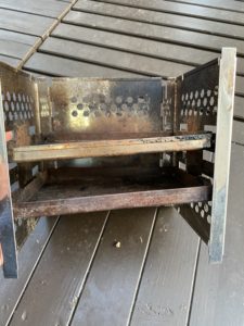 カマド型焚火台