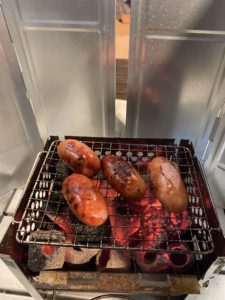 カマド型焚火台