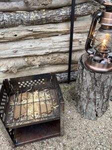 カマド型焚火台