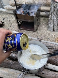 ビールでパンを焼く