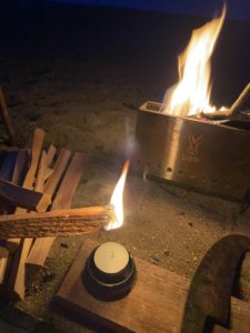 ランタンに着火！