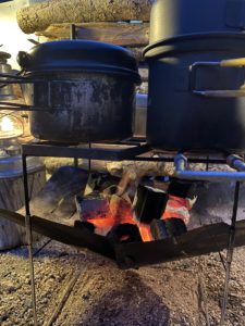 ピコグリルで炭火調理