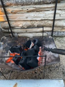 ピコグリルで火起こし