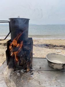 タラスブルバの焚火台