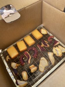 段ボール燻製器