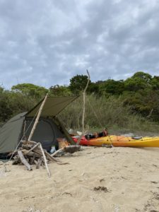 カヤックキャンプ