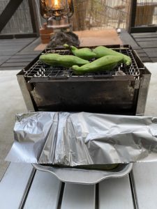 カマド型焚火台