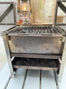 カマド型焚火台