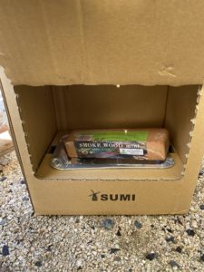 段ボール燻製器