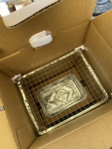 段ボール燻製器