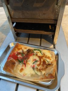 海老明太子ピザ