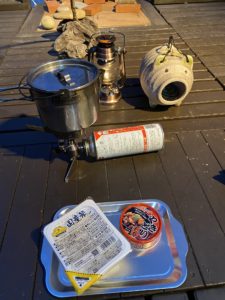 スノーピーク「ケトル1」で作る鳥雑炊